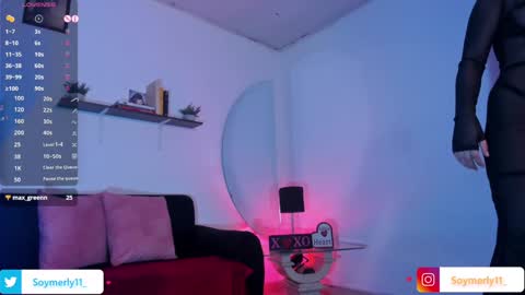 Snapshot of soymerly11_ chatting on 1, 1, 2025 Independent Model Merly online show from 1, 1, 2025