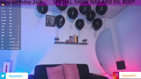 Snapshot of soymerly11_ chatting on 12, 1, 2025 Independent Model Merly online show from 12, 1, 2025