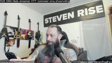 Snapshot of stevenrisenyc chatting on 29, 4, 2026 StevenRiseNYC online show from 29, 4, 2026
