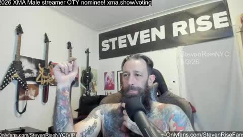 Snapshot of stevenrisenyc chatting on 4, 5, 2026 StevenRiseNYC online show from 4, 5, 2026
