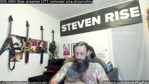 Snapshot of stevenrisenyc chatting on 8, 5, 2026 StevenRiseNYC online show from 8, 5, 2026