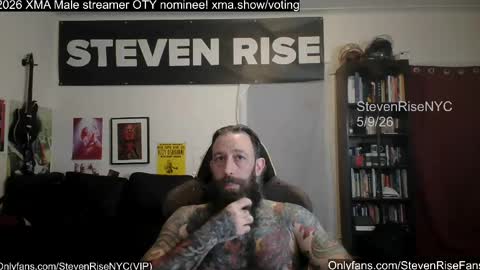 Snapshot of stevenrisenyc chatting on 9, 5, 2026 StevenRiseNYC online show from 9, 5, 2026