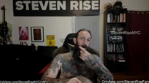 Snapshot of stevenrisenyc chatting on 3, 6, 2026 StevenRiseNYC online show from 3, 6, 2026