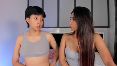 Snapshot of sweetcoupple chatting on 11, 2, 2026 Eva Short hair girl - Victoria Long red hair online show from 11, 2, 2026