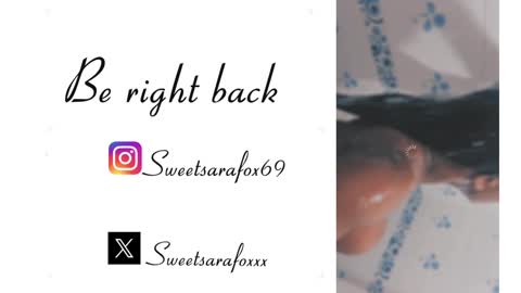 Snapshot of sweetsarafoxxx chatting on 23, 1, 2025 Sara Sofia Libra online show from 23, 1, 2025