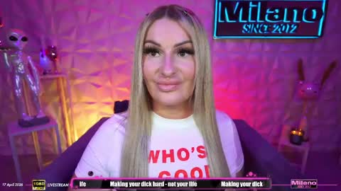 TamaraMilano online show from 17, 4, 2026