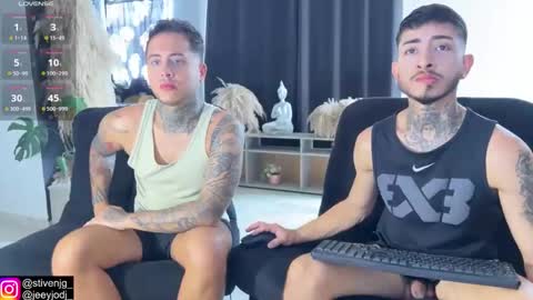 Snapshot of tattoguys_cums chatting on 23, 10, 2025 Jonathan Juan online show from 23, 10, 2025