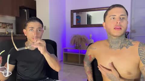 Snapshot of tattoguys_cums chatting on 2, 12, 2025 Jonathan Juan online show from 2, 12, 2025
