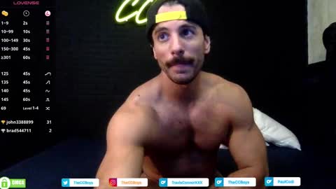 Snapshot of theccboysxxx chatting on 27, 9, 2025 The CC Boys Travis Connor Paul Codi online show from 27, 9, 2025