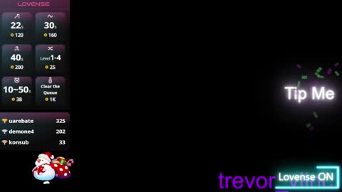 Snapshot of trevor_vinc chatting on 24, 1, 2025 trevor online show from 24, 1, 2025