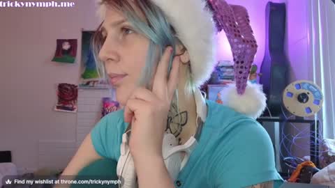 Snapshot of tricky_nymph chatting on 4, 12, 2024 Cassie online show from 4, 12, 2024