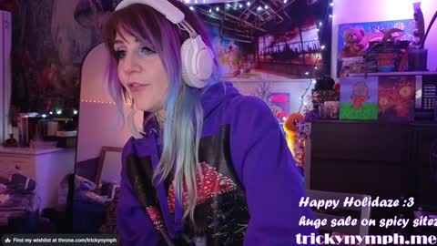 Snapshot of tricky_nymph chatting on 28, 12, 2024 Cassie online show from 28, 12, 2024