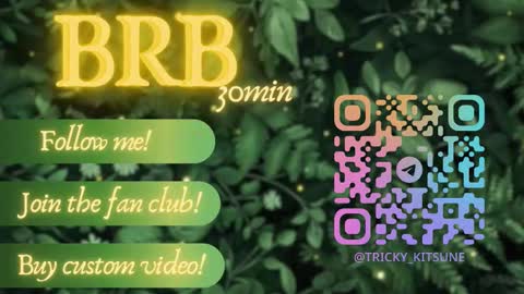 trickykitsune online show from 14, 11, 2025