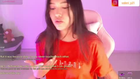 Snapshot of valeribell1 chatting on 7, 5, 2026 Valeri online show from 7, 5, 2026