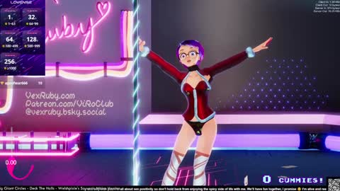 Vex Ruby online show from 14, 12, 2024