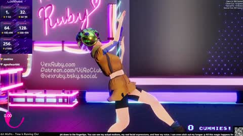 Vex Ruby online show from 11, 1, 2025