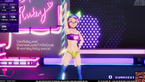 Vex Ruby online show from 23, 2, 2025