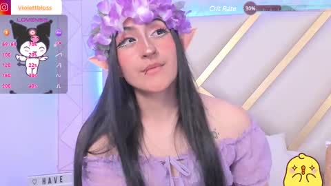 Snapshot of violettbloss chatting on 7, 12, 2024 Violeta online show from 7, 12, 2024