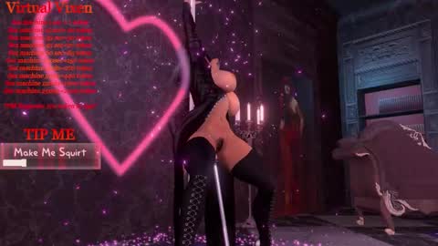 Snapshot of virtualvixenliveshow chatting on 4, 12, 2025 Virtual Vixen Live Show online show from 4, 12, 2025