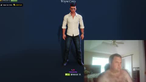 Snapshot of waynecotty chatting on 13, 7, 2026 WayneCotty online show from 13, 7, 2026