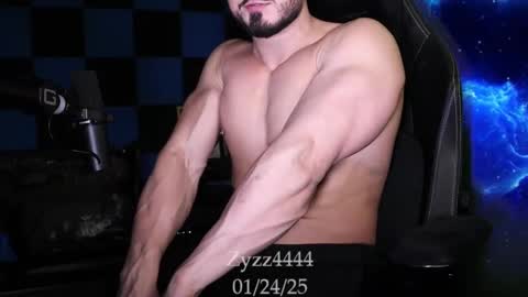 Snapshot of zyzz4444 chatting on 24, 1, 2025 Greek God online show from 24, 1, 2025