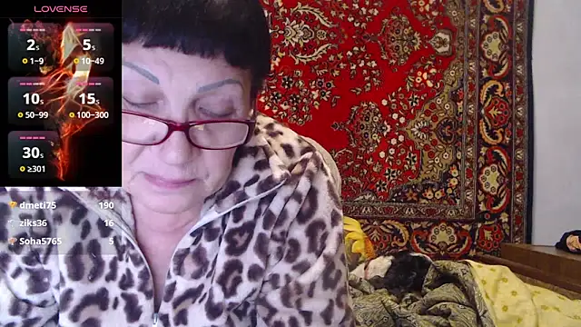 Sandra Carina online show from 24, 10, 2025