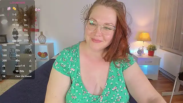 CutieGinger online show from 14, 12, 2024