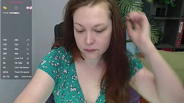 CutieGinger online show from 9, 11, 2025