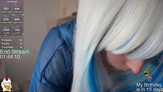 Snapshot of ShiroiFubuki chatting on 7, 2, 2026 ShiroiFubuki online show from 7, 2, 2026