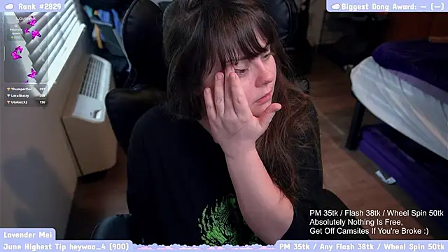 Snapshot of lavendermei chatting on 15, 6, 2026 lavendermei online show from 15, 6, 2026