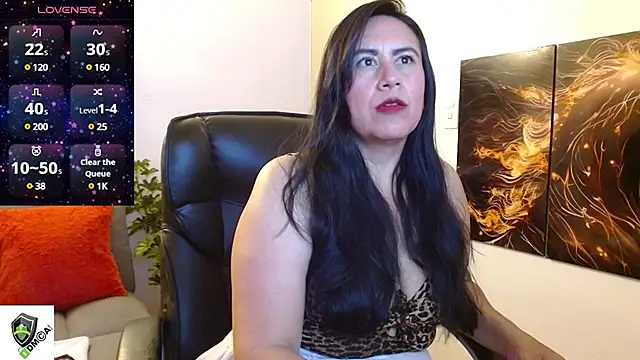 amalia brunette online show from 22, 2, 2025