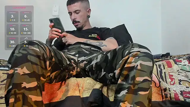 Aaron BigDickxxx online show from 5, 12, 2025