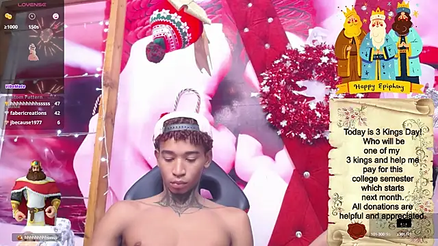 sexy blacks  online show from 6, 1, 2025