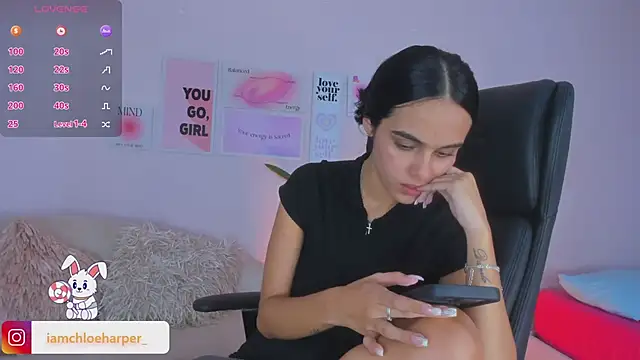 Snapshot of ChloeHarper_ chatting on 10, 1, 2025 ChloeHarper online show from 10, 1, 2025
