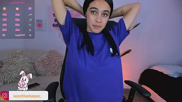 Snapshot of ChloeHarper_ chatting on 29, 1, 2025 ChloeHarper online show from 29, 1, 2025