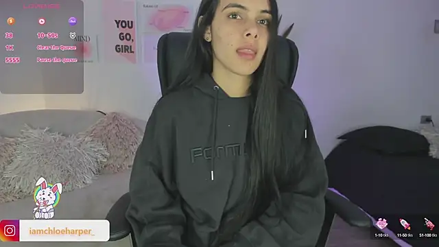 Snapshot of ChloeHarper_ chatting on 21, 2, 2025 ChloeHarper online show from 21, 2, 2025