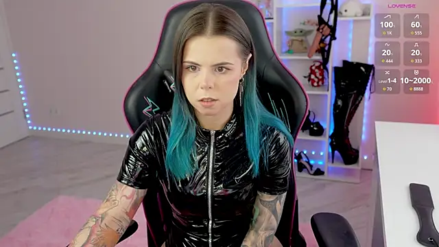 Latex Kitty online show from 9, 4, 2026