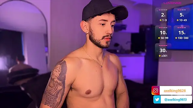 Snapshot of AxelKing1326 chatting on 9, 6, 2026 AxelKing1326 online show from 9, 6, 2026