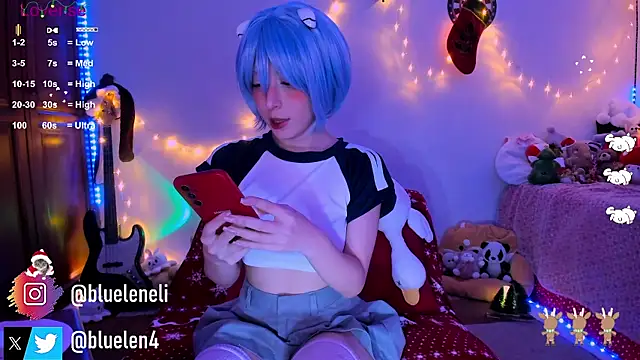 Snapshot of bluelen chatting on 12, 12, 2024 bluelen online show from 12, 12, 2024
