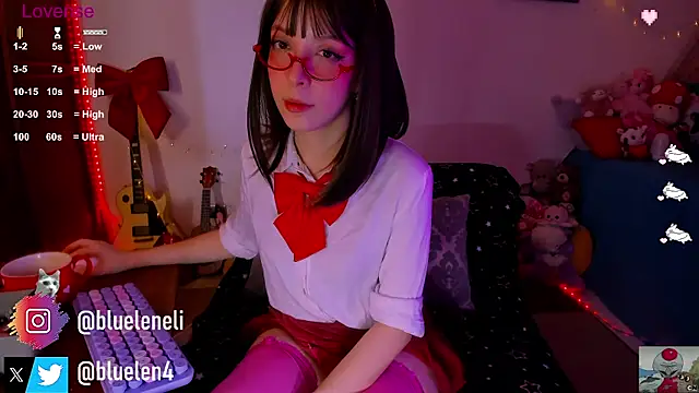 Snapshot of bluelen chatting on 16, 2, 2025 bluelen online show from 16, 2, 2025