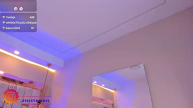 Snapshot of VioletaAbel chatting on 10, 2, 2025 VioletaAbel online show from 10, 2, 2025