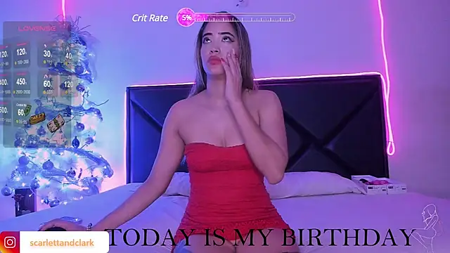 ScarlettAndClark online show from 24, 12, 2024