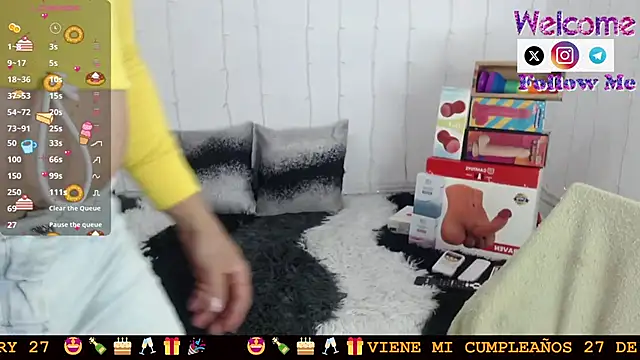 SofiaMadisson online show from 21, 1, 2025