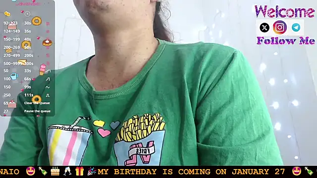 SofiaMadisson online show from 23, 1, 2025