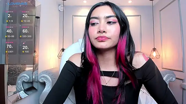 Snapshot of AzuraKindong chatting on 21, 1, 2025 AzuraKindong online show from 21, 1, 2025