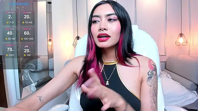 Snapshot of AzuraKindong chatting on 23, 1, 2025 AzuraKindong online show from 23, 1, 2025