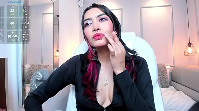Snapshot of AzuraKindong chatting on 30, 1, 2025 AzuraKindong online show from 30, 1, 2025