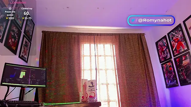 Romynahotx online show from 24, 1, 2025