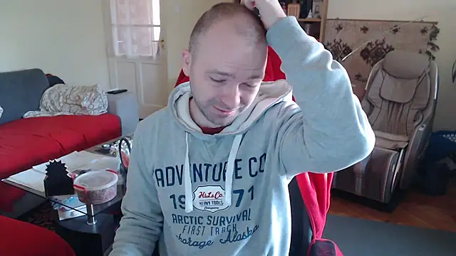 RealManHaveHairy online show from 19, 2, 2025