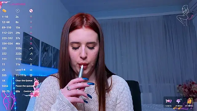 Snapshot of Milkissss chatting on 27, 2, 2025 Milkissss online show from 27, 2, 2025